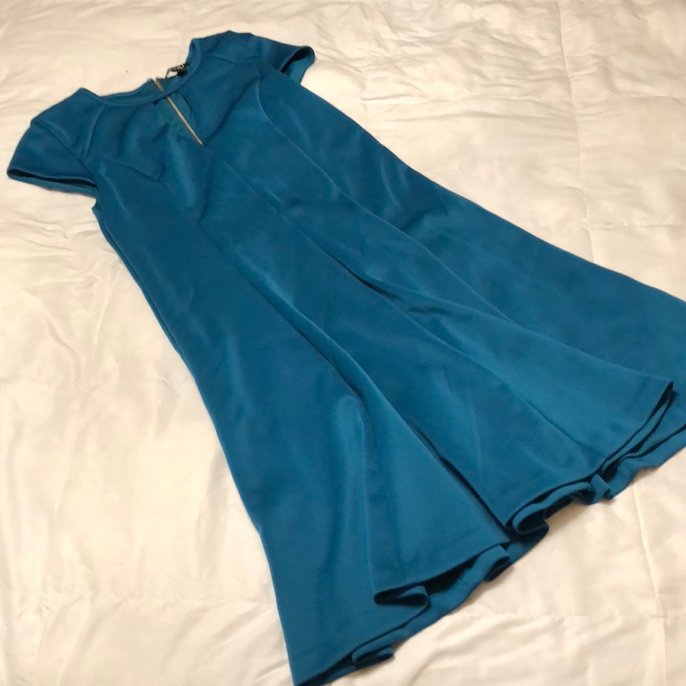 Roz & Ali Teal dress